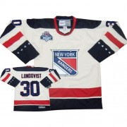 Reebok New York Rangers NO.30 Henrik Lundqvist Men's Jersey (White Premier Winter Classic)
