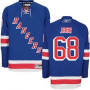 Reebok New York Rangers NO.68 Jaromir Jagr Men's Jersey (Royal Blue Authentic Home)