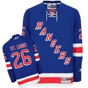 Reebok New York Rangers NO.26 Martin St.Louis Youth Jersey (Royal Blue Authentic Home)