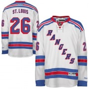 Reebok New York Rangers NO.26 Martin St.Louis Youth Jersey (White Authentic Away)