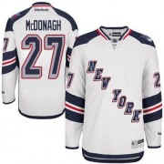 Reebok New York Rangers NO.27 Ryan McDonagh Men's Jersey (White Authentic 2014 Stadium Series)
