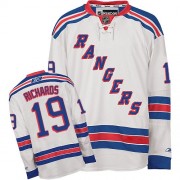 Reebok New York Rangers NO.19 Brad Richards Men's Jersey (White Authentic Away)
