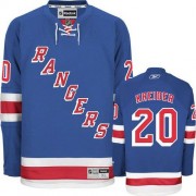 Reebok New York Rangers NO.20 Chris Kreider Men's Jersey (Royal Blue Authentic Home)